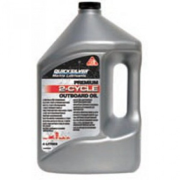 Масло Quicksilver Premium 2-Cycle TСW3 4л 92-858022QB1 в Благовещенске