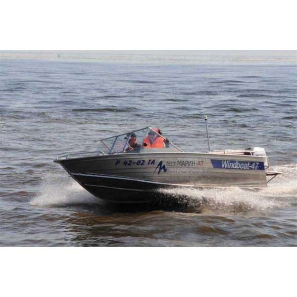 Алюминиевая лодка WINDBOAT-47 в Благовещенске