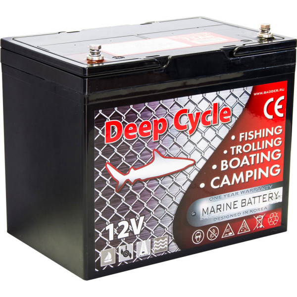 Аккумулятор Marine Deep Cycle GEL 75Ah 12V в Благовещенске